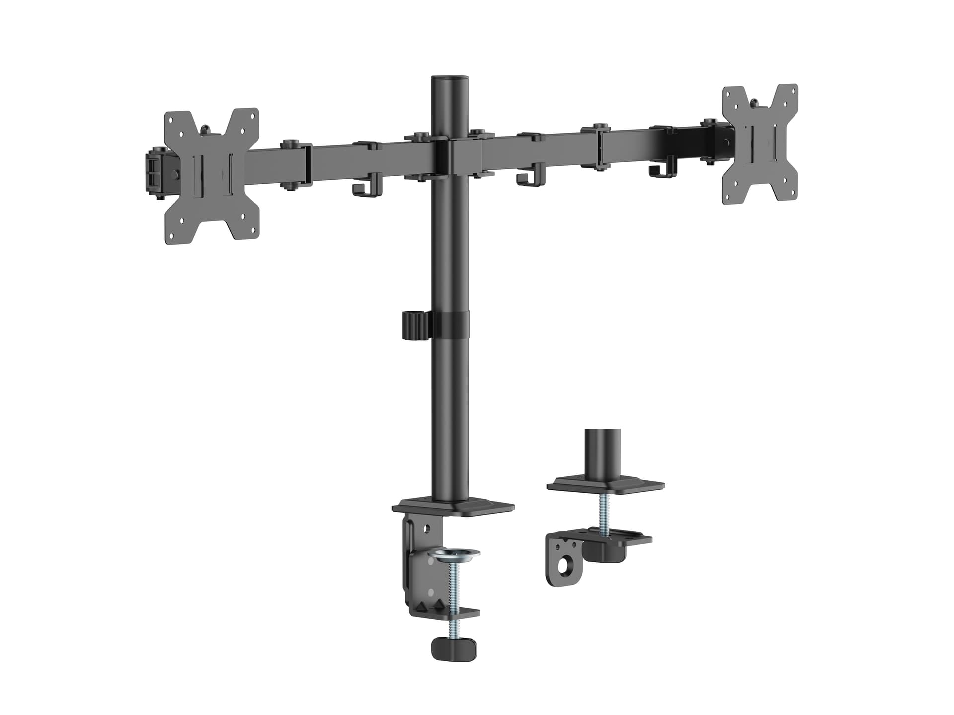 EQUIP ERGO SUPORTE SECRETARIA 17" 32" DUAL MONITOR DESK MOUNT 650176