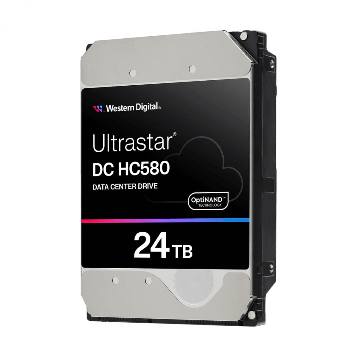WD Ultrastar DC HC580 WUH722424AL5204 - Disco rígido - Centro de Dados - 24 TB - interna - 3.5" - SAS 12Gb/s - 7200 rpm - buffer: 512 MB