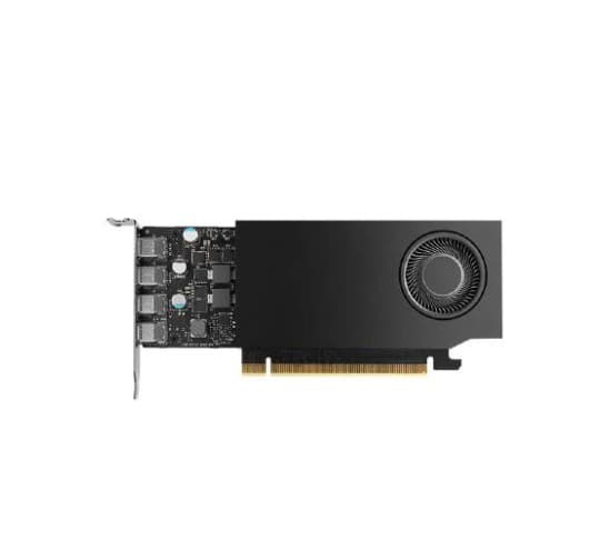 NVIDIA RTX - Cartão gráfico - RTX A1000 - 8 GB GDDR6 - PCIe 4.0 x8 baixo perfil - 4 x Mini DisplayPort