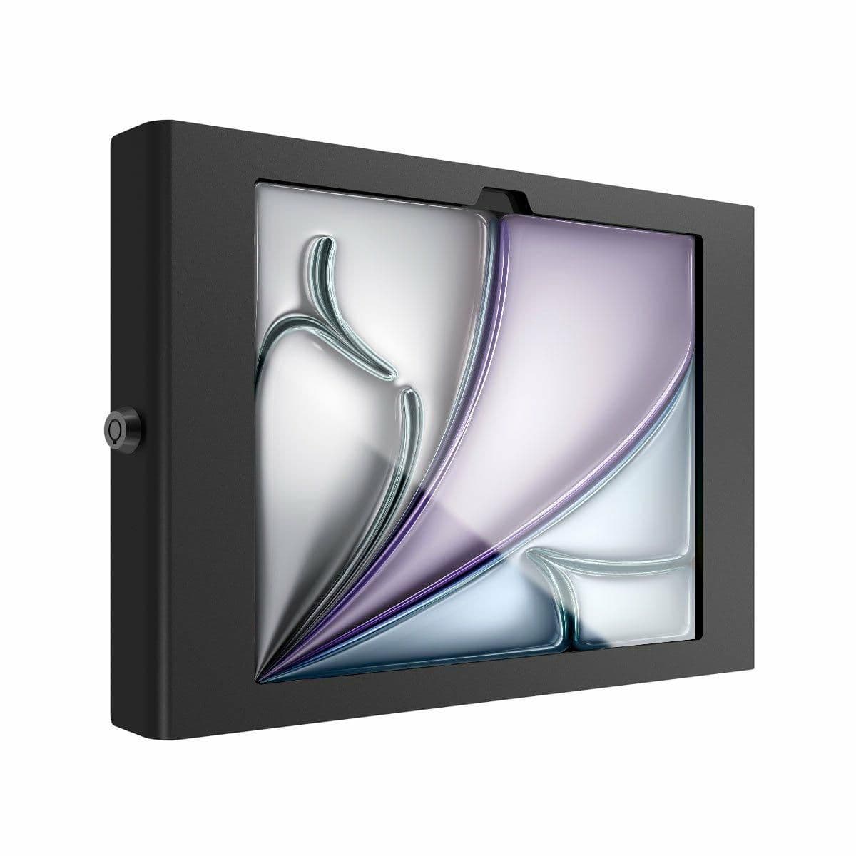 Compulocks iPad Air M2 & M3 11", Apex Secured Enclosure Wall Mount - Black - Cobertura - para tablet - montagem em vidro, espaço - bloqueável - alumínio de alto-nível - preto - tamanho de tela: 11" - interface de montagem: 100 x 100 mm - montável em