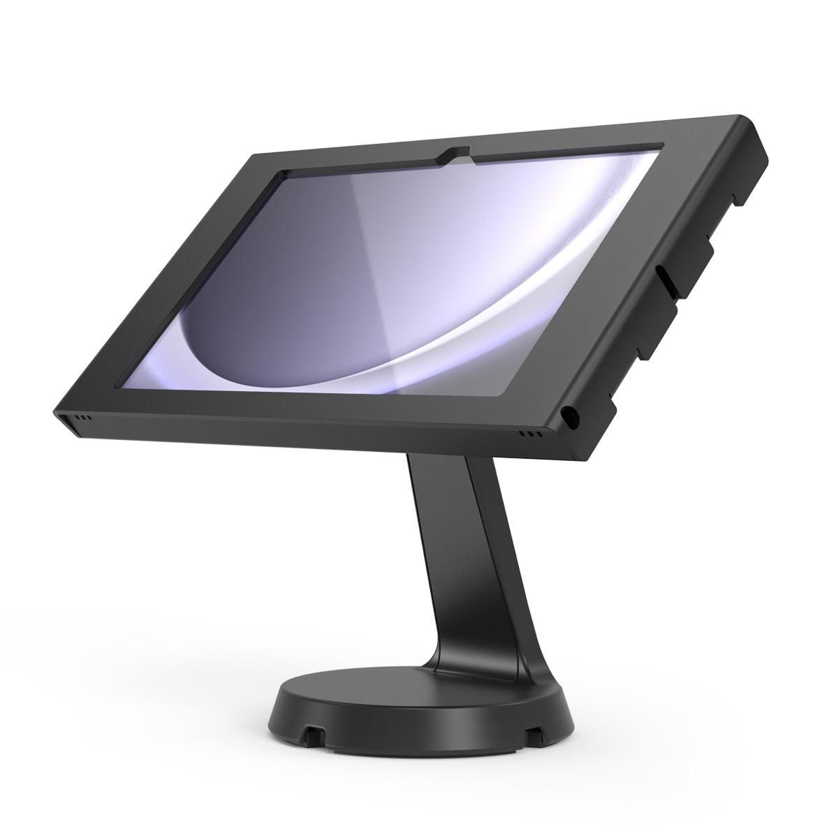 Compulocks Galaxy Tab A9+ Apex Enclosure Mast Counter Stand - Kit de montagem (caixa, plataforma) - para tablet - bloqueável - metal - preto - bancada - para Samsung Galaxy Tab A9+