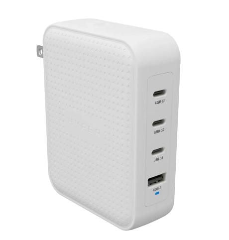 HyperJuice - Adaptador de alimentação - 145 watt - conectores de saída: 4 - branco