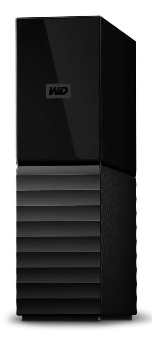 WD My Book WDBBGB0260HBK - Disco rígido - encriptado - 26 TB - externa (desktop) - USB 3.2 Gen 1 - 256-bits AES - preto