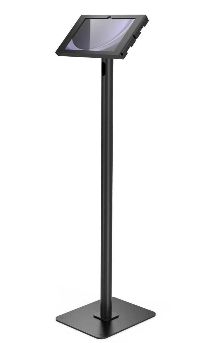 Compulocks - Kit de suporte - câmara frontal/traseira e sensores expostos - para tablet - bloqueável - alumínio de alto-nível - preto - suporte no chão, independente - para Samsung Galaxy Tab A9+