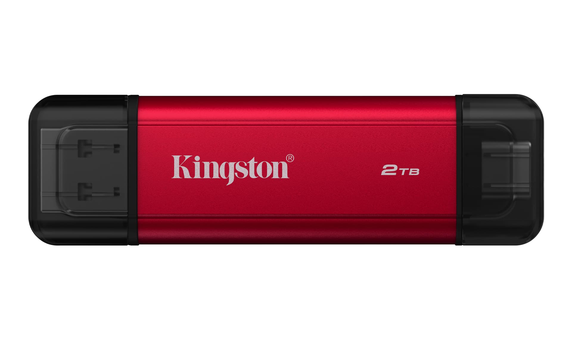 Kingston Dual - SSD - 2 TB - externa (portátil) - USB 3.2 Gen 2