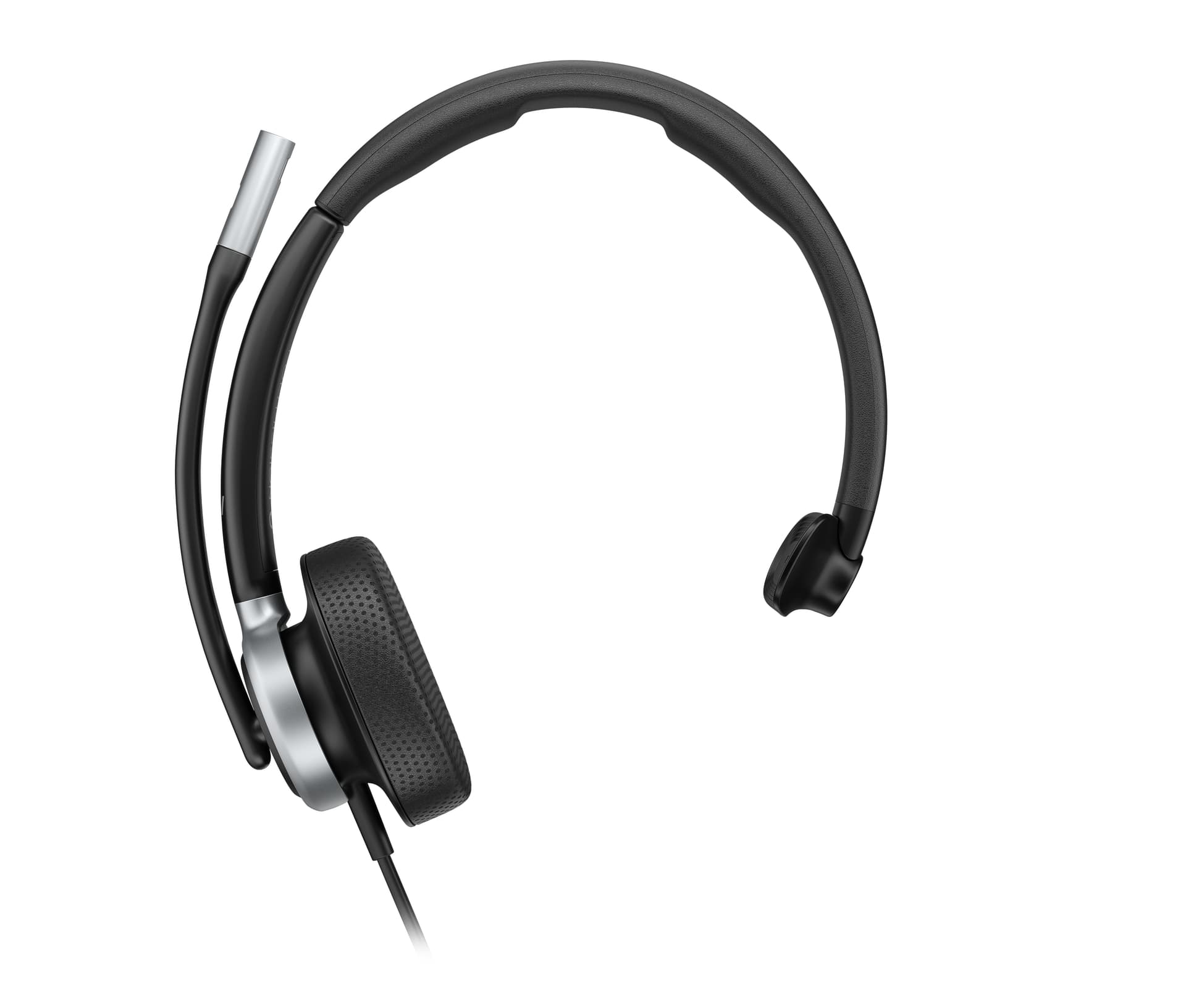 HP Poly Mission 615 - Mission 600 Series - auscultadores - no ouvido - com cabo - USB-A, USB-C - preto - Certificação Zoom, Works With Chromebook Certified, Certificação Google Meet, Certificado para o Microsoft Teams Open Office