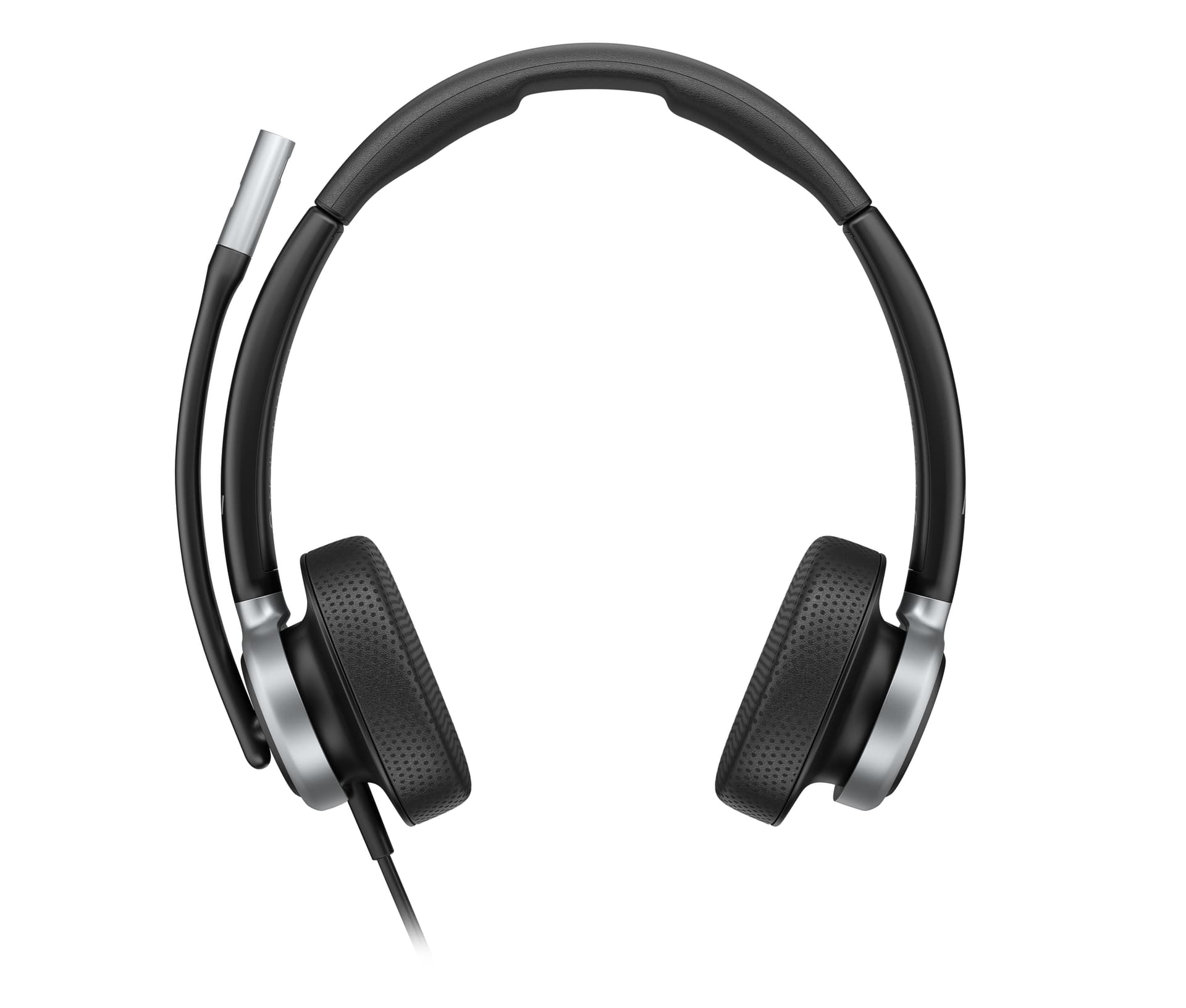 HP Poly Mission 625 - Mission 600 Series - auscultadores - no ouvido - com cabo - USB-C, USB-A - preto - Certificado para Microsoft Teams, Works With Chromebook Certified, Certificação Zoom, Certificação Google Meet