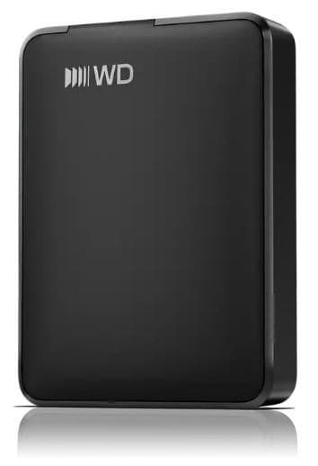 WD Elements WDBLSS0060BBK - Disco rígido - 6 TB - externa (portátil) - USB 3.2 Gen 1 - preto