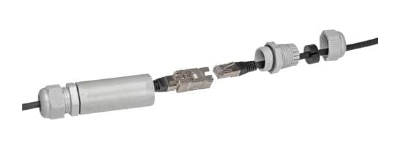 AXIS - Acoplador p/rede - RJ-45 (F) para RJ-45 (F) - para AXIS AXIS P3245, P1385, P1455, P3925, P3925-LRE M12, P3935, P8513, P8514, Q1952