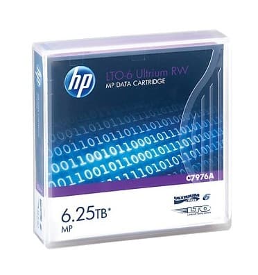 HPE Ultrium RW Data Cartridge - LTO Ultrium 6 6.25 TB - púrpura - para StoreEver 6250, LTO-6, MSL2024, MSL4048, MSL8096, StoreEver 1/8 G2
