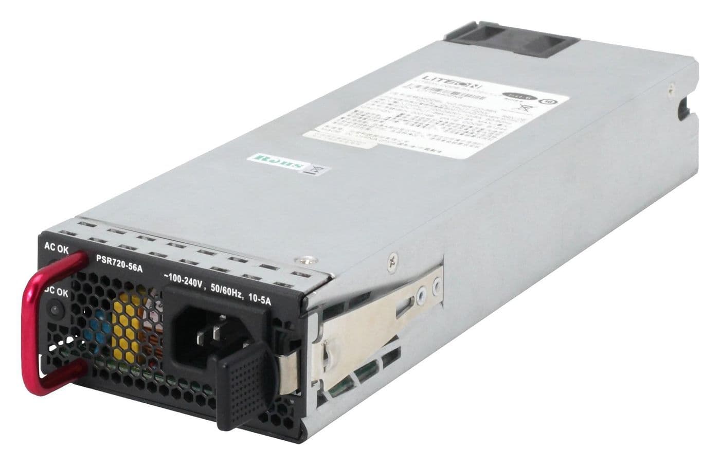 HPE X362 - Suprimento de potência - hot plug/redundante (módulo plug-in) - AC 100-240 V - 720 watt - Europa - para HPE 5130 24, 5130 48, 5500-24, 5500-48, 5510 24, 5510 48, FlexNetwork 5510 24, 5510 48