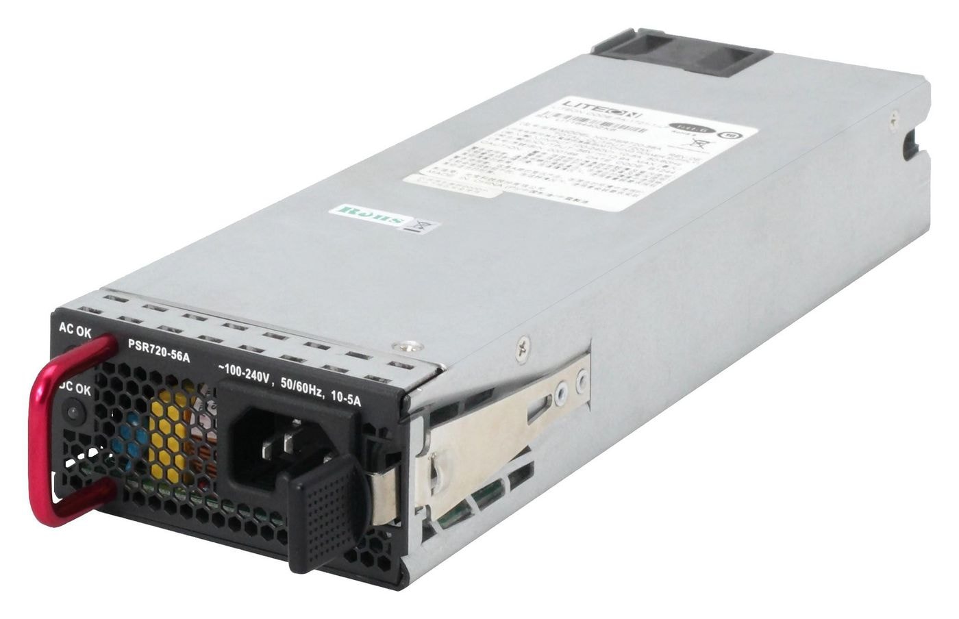 HPE X362 - Suprimento de potência - hot plug/redundante (módulo plug-in) - AC 100-240 V - 720 watt - Europa - para HPE 5130 24, 5130 48, 5500-24, 5500-48, 5510 24, 5510 48, FlexNetwork 5510 24, 5510 48