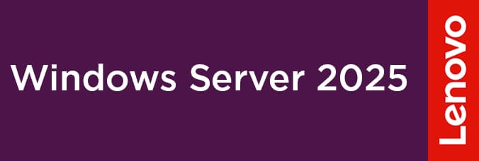 Microsoft Windows Server 2025 - Licença - CALs de 10 utilizadores - para ThinkSystem SR250 V3, SR630 V3, SR650 V3, ST250 V3, ST50 V3