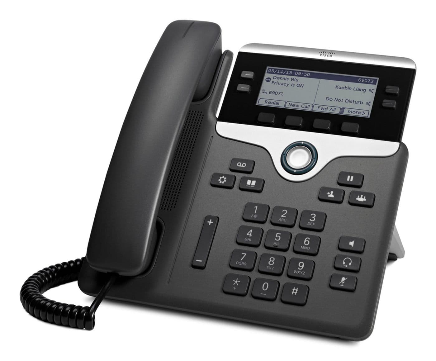 Cisco IP Phone 7841 - Telefone VoIP - SIP, SRTP - 4 linhas