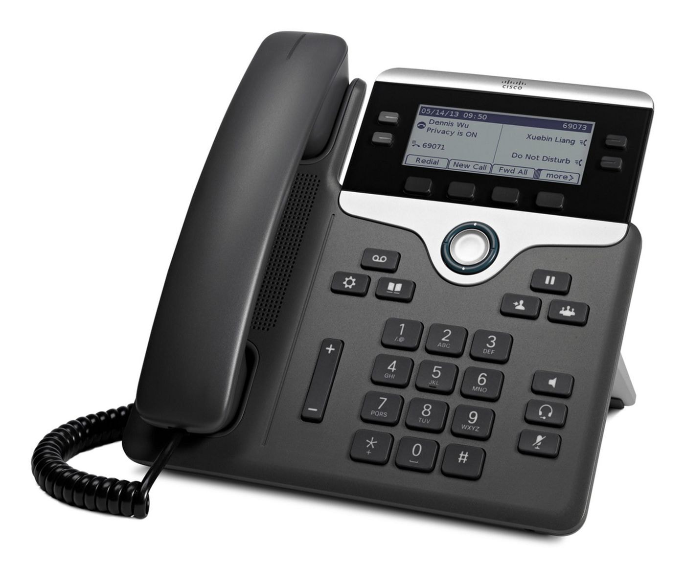 Cisco IP Phone 7841 - Telefone VoIP - SIP, SRTP - 4 linhas