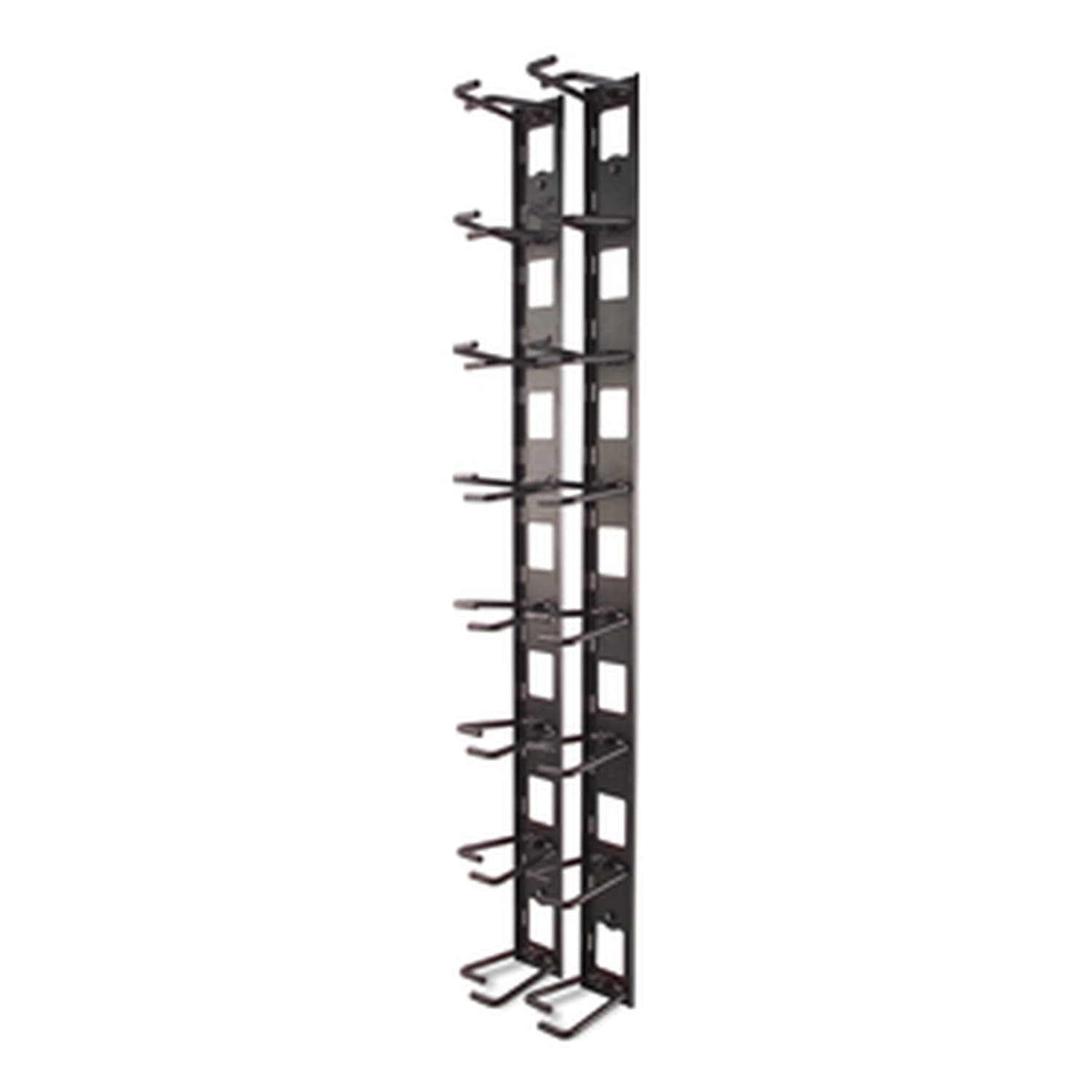 APC - Painel de gestão do cabo do suporte - preto - para P/N: SMTL2K2RM2UCLNC, SMTL3KRM2UCLNC, SRT5KRMXLT-A, SRT6KRMXLT-A, SRT8KRMXLT-A