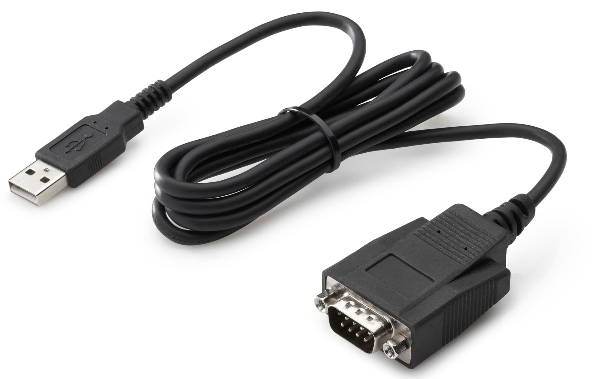 HP - Adaptador serial - USB - RS-232 x 1 - preto - para HP 34, Z1 G9, Elite 600 G9, 800 G9, t655, Pro 260 G9, 400 G9, t550, ProOne 440 G9