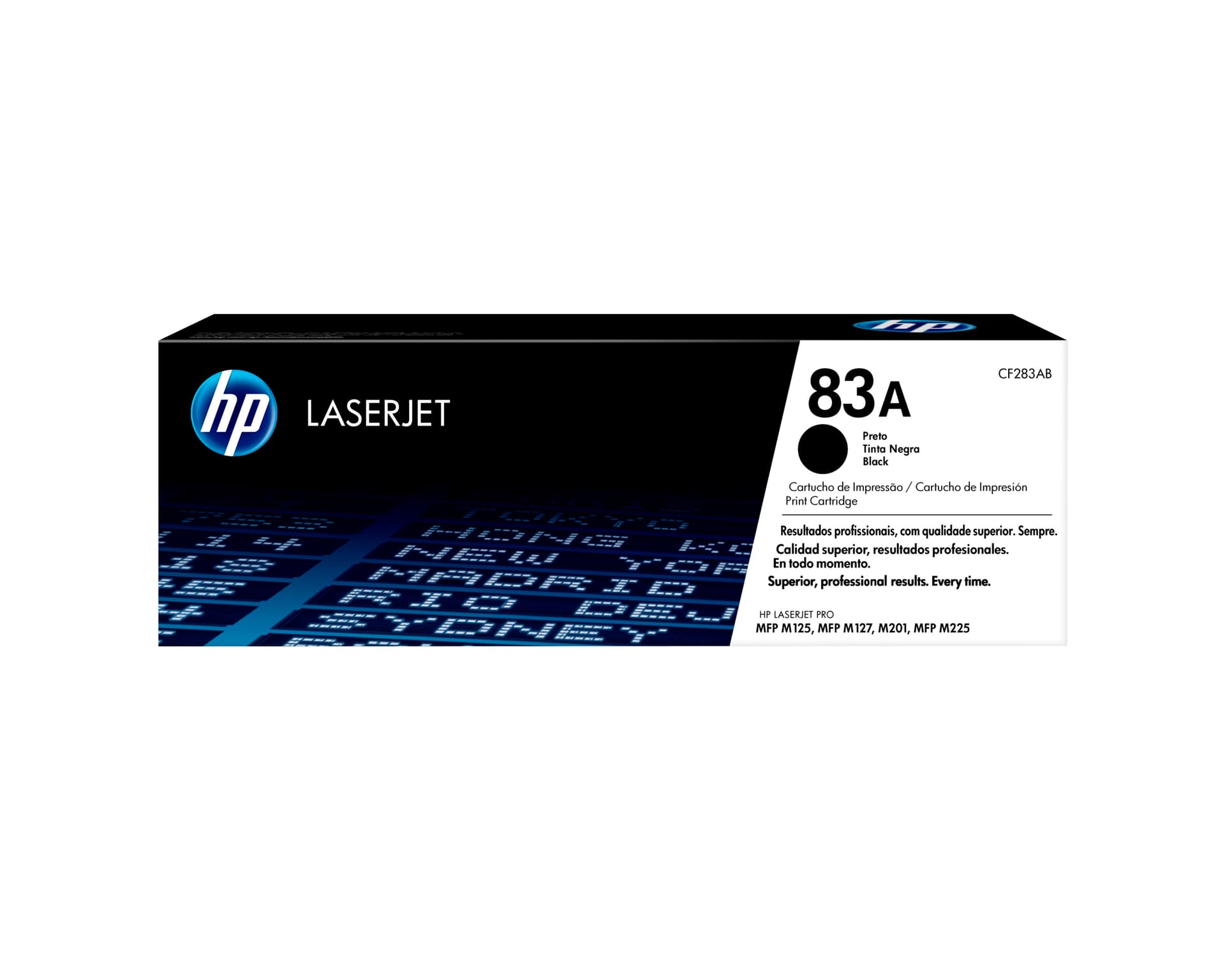 HP TONER PRETO 83A