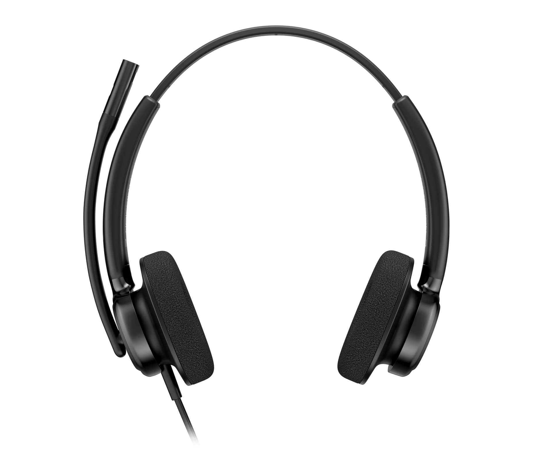 HP Poly Mission 425 - Mission 400 Series - auscultadores - no ouvido - com cabo - USB-C, USB-A - preto - Certificação Zoom, Certificado para Microsoft Teams, Certificação Google Meet, Works With Chromebook Certified