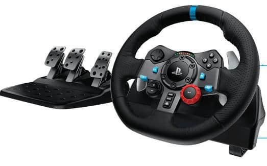 Logitech G29 Driving Force - Conjunto de volante e pedais - com cabo - para Sony PlayStation 3, Sony PlayStation 4
