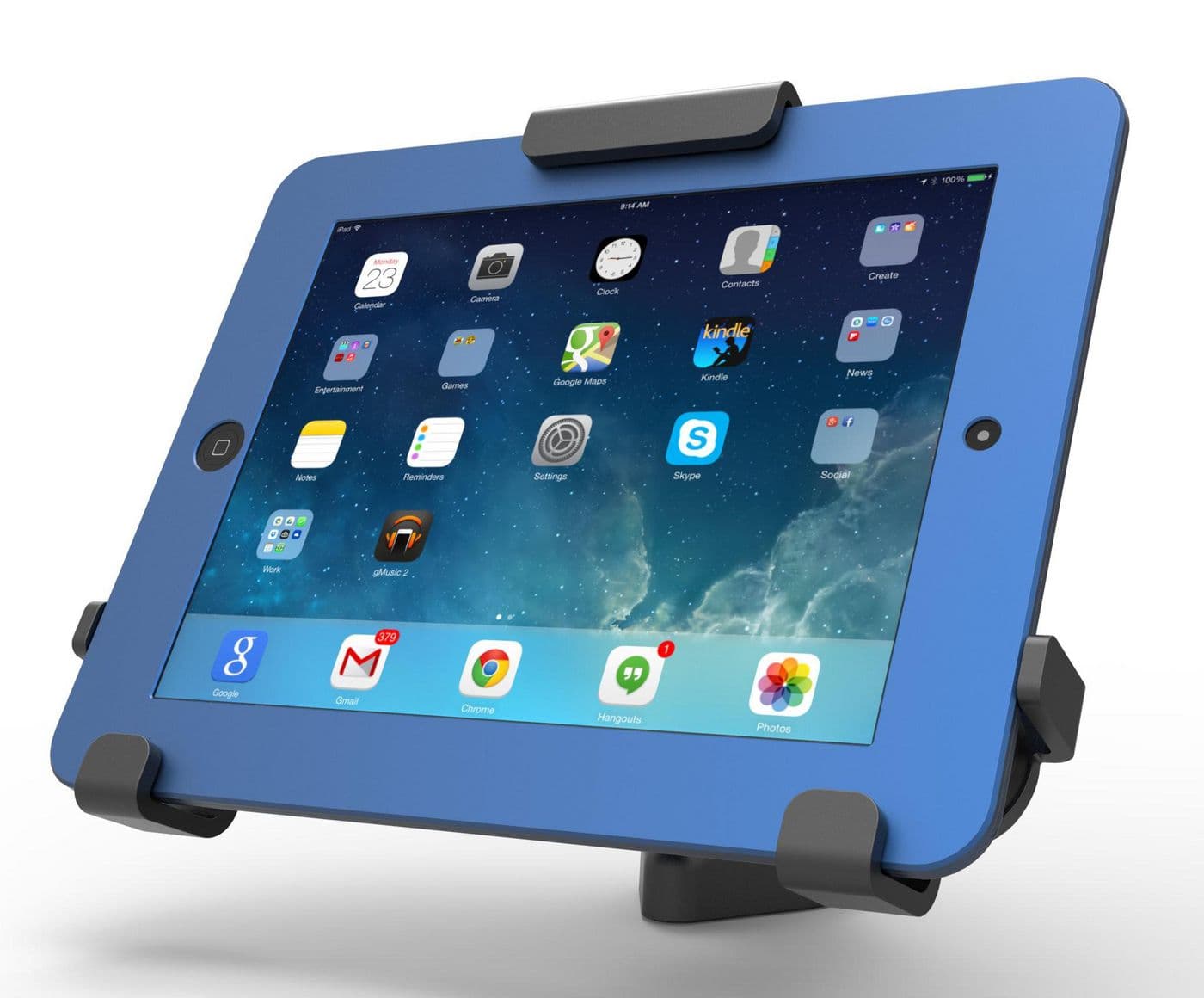 Compulocks Universal Tablet Rugged Case Mount - Componente de montagem (suporte) - para tablet - montável em parede, Computador de mesa - para Apple 10.2-inch iPad, Microsoft Surface Pro X, Samsung Galaxy Tab Active Pro, Tab Active3