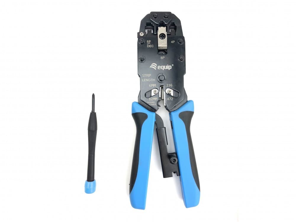 EQUIP ALICATE PROFESSIONAL DE CRAVAR MODULAR RJ45