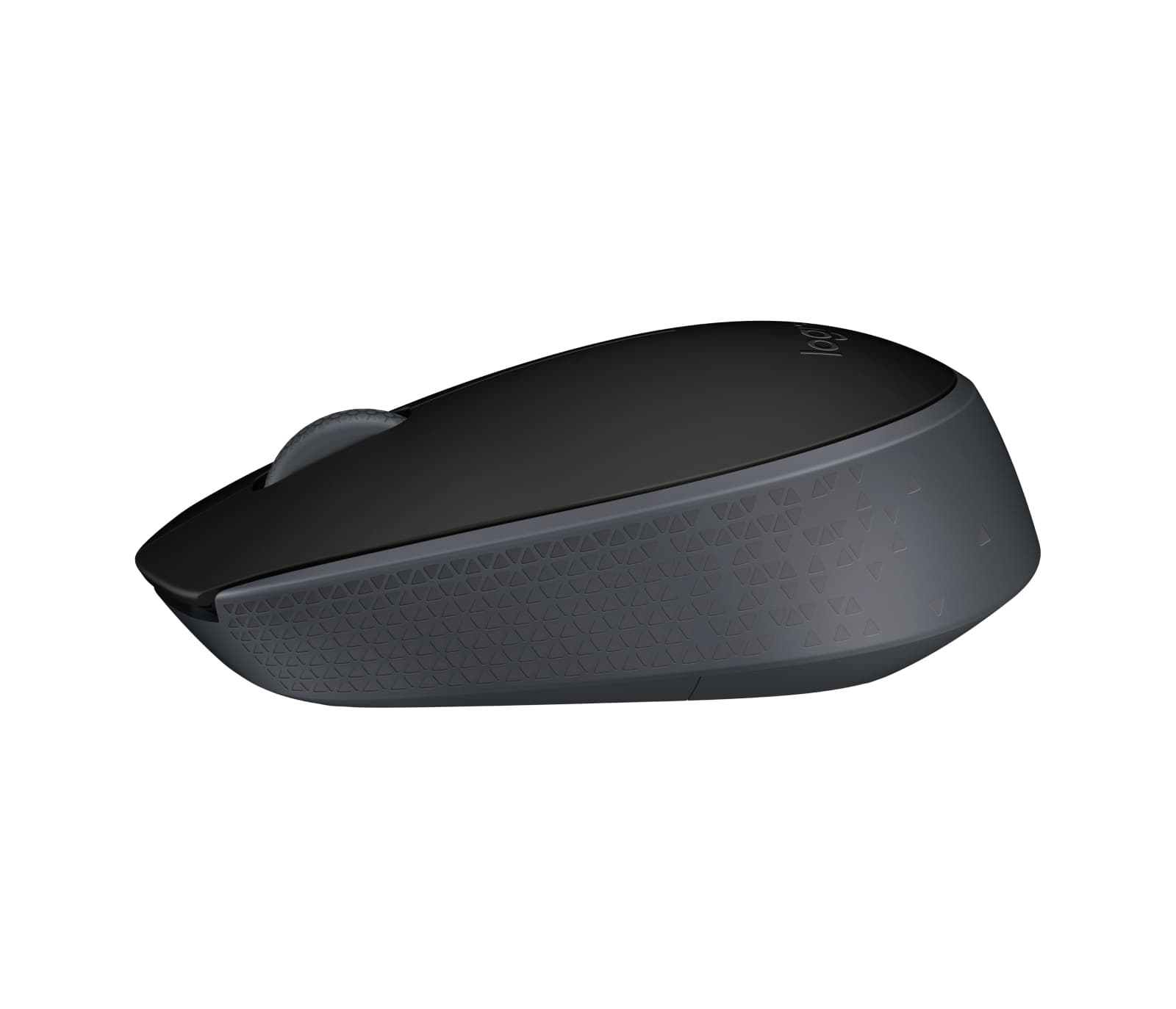 Logitech M171 - Rato - destros e canhotos - sem fios - 2.4 GHz - receptor sem fio USB - preto