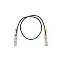 Cisco 100GBASE-CR4 Passive Copper Cable - Cabo de ligação directa - QSFP para QSFP - 1 m - axial duplo - passivo - para Mellanox ConnectX-5 Ex EN, Nexus 93108TC-EX, 93180YC-FX, 9336C-FX2