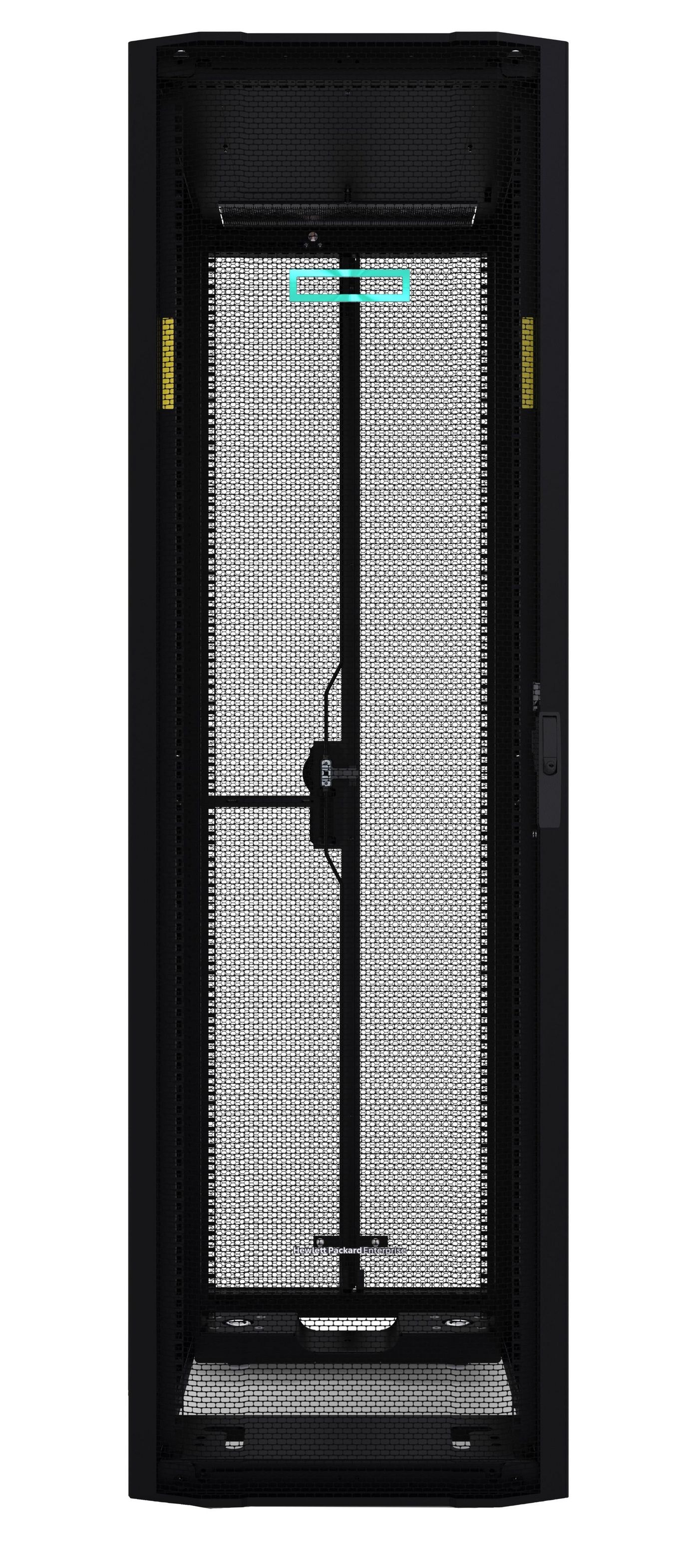 HPE 600mm x 1075mm G2 Kitted Advanced Pallet Rack - Gabinete - preto - 42U