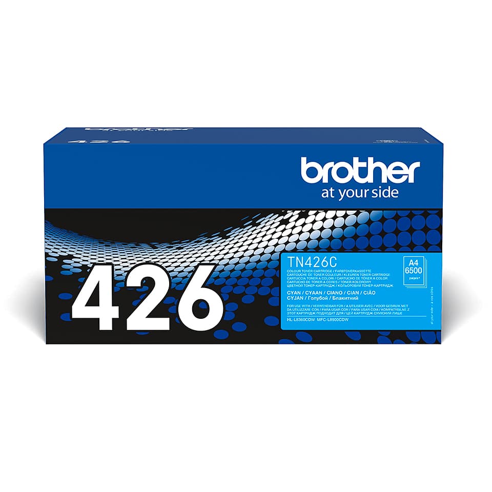 Brother TN426C - Super Jumbo - azul cyan - original - cartucho de toner