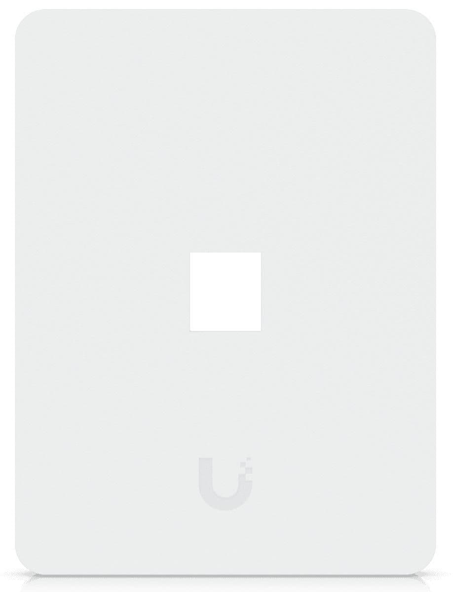 Ubiquiti Universal keystone wall plate with paintable cover for a