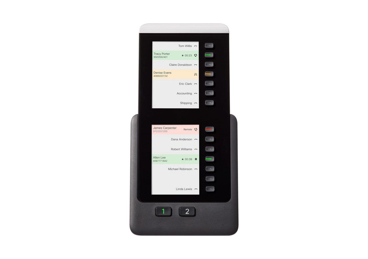 Cisco IP Phone 8800 - Módulo de expansão de teclas para telefone VoIP