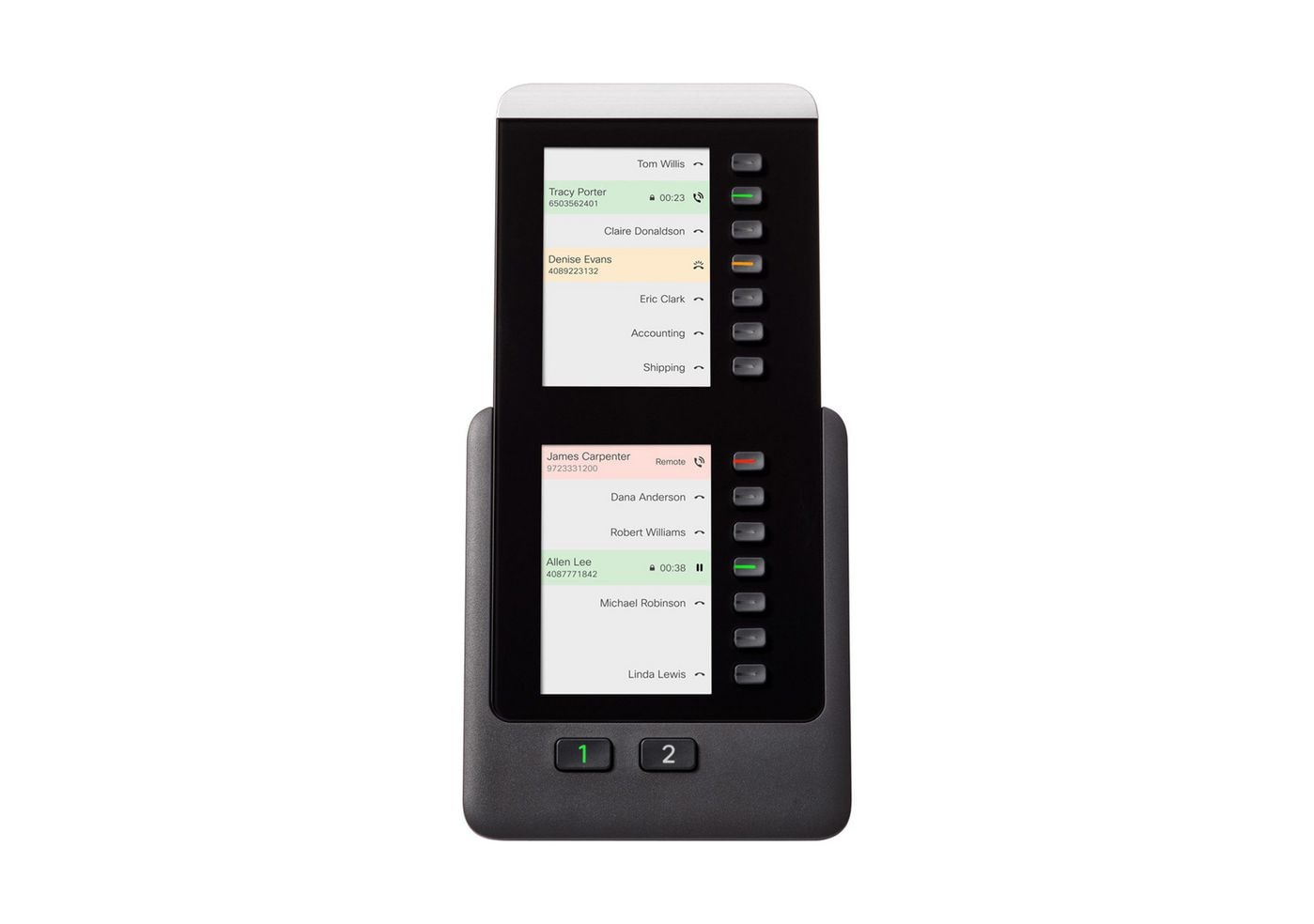 Cisco IP Phone 8800 - Módulo de expansão de teclas para telefone VoIP