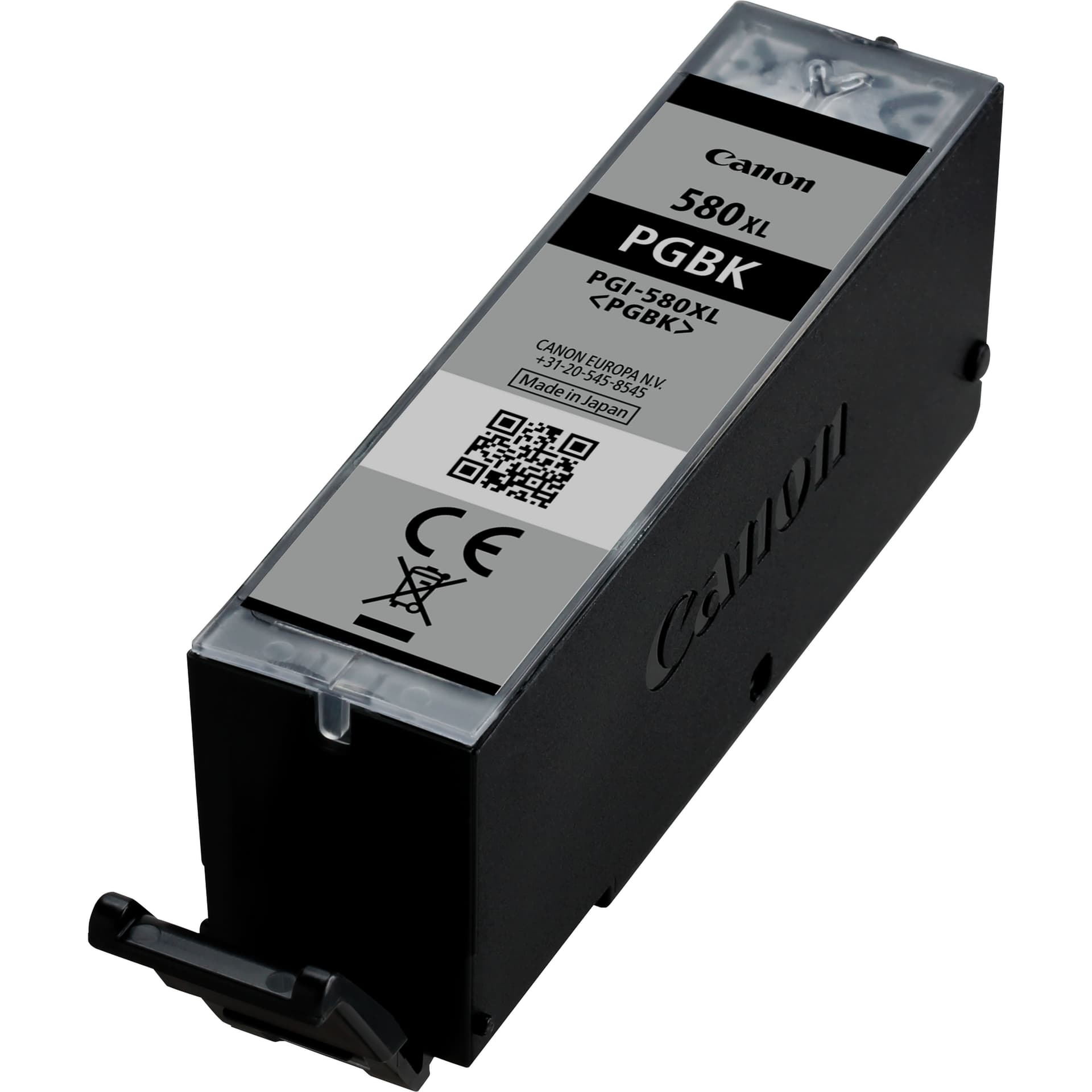 Canon PGI-580PGBK XL - 18.5 ml - tamanho XL - preto - original - tanque de tinta - para PIXMA TS6251, TS6350, TS6351, TS705, TS8252, TS8350, TS8351, TS8352, TS9550, TS9551