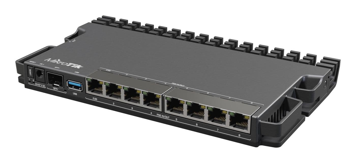 MikroTik RouterBORD 5009UG+S+ with Marvell Armada ARMv8 CPU