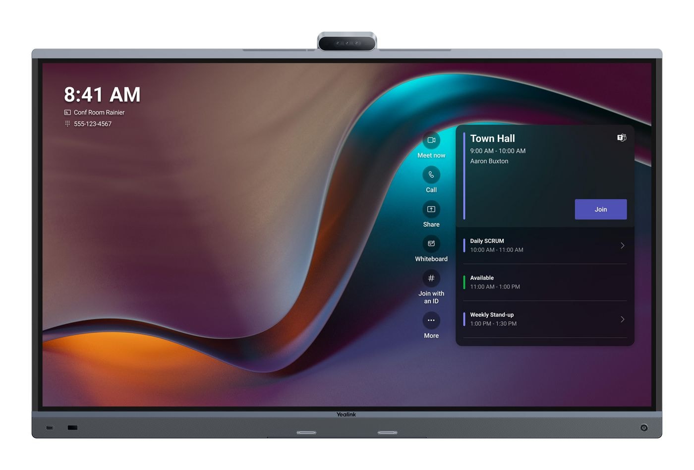 Yealink 65" Meetingboard Pro, - silvergrey