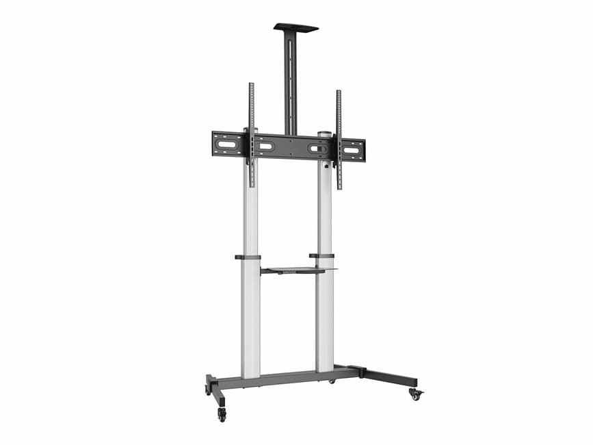 EQUIP ERGO SUPORTE CHÃO MOVEL LCD 60" 100" ULTRA LARGE COM PRATELEIRA 650631