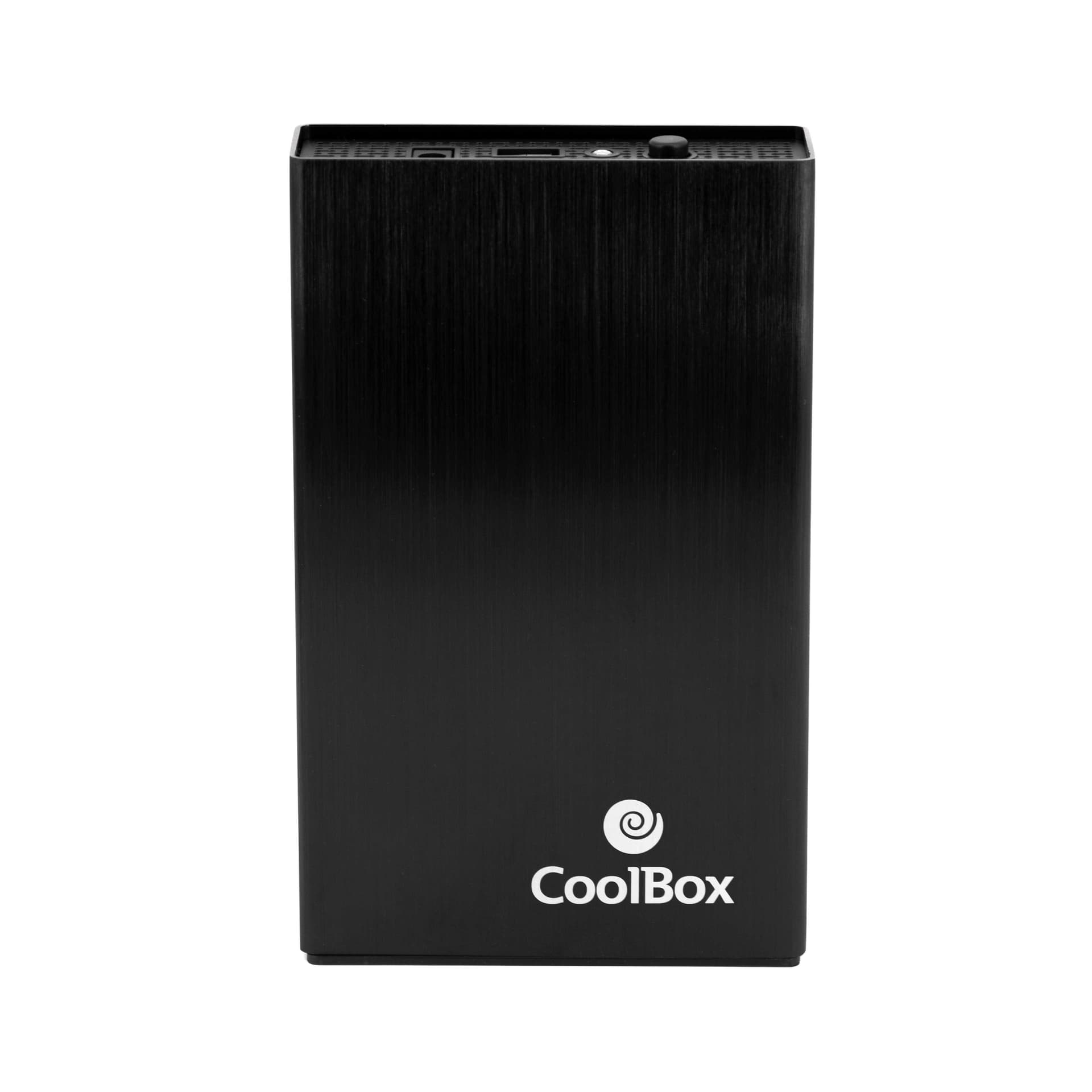 COOLBOX EXTERNAL HARD DRIVE CASE 3.5 SCA-3533 USB 3.0 ALUMINUM BLACK