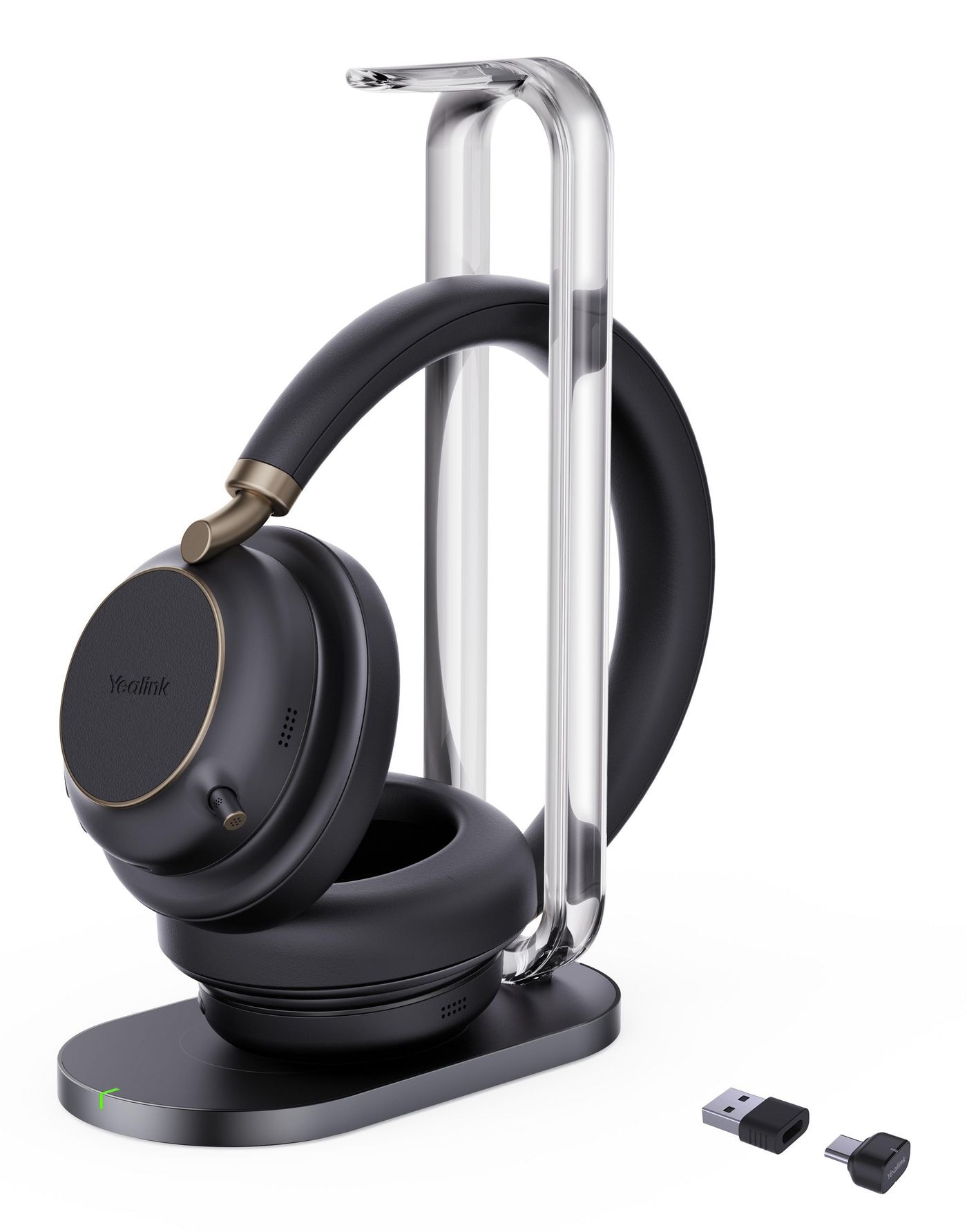 Yealink BH76 Plus - Headset - on-ear - / full size - EU Model