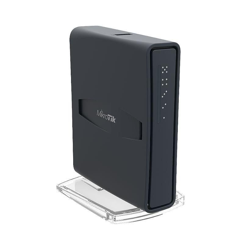MikroTik hAP ac lite with 650MHz CPU, 64MB RAM, 5xLAN, built-in