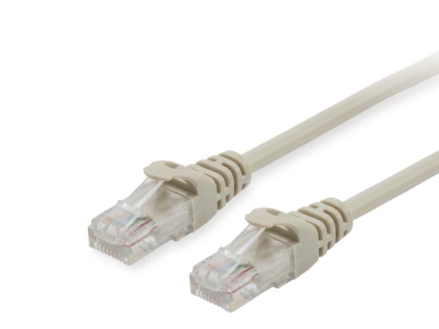 EQUIP CHICOTE CAT6 U/UTP 1.5M BEGE