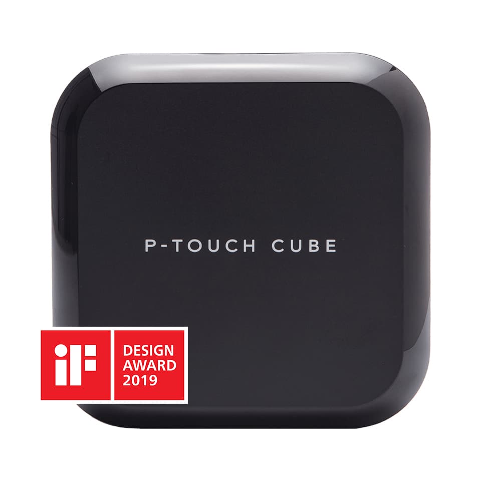 Brother P-Touch Cube Plus PT-P710BT - Impressora de etiquetas - tranferência térmica - Rolo (2,4 cm) - 180 x 360 dpi - até 68 etiquetas/min - USB 2.0, Bluetooth - cortador