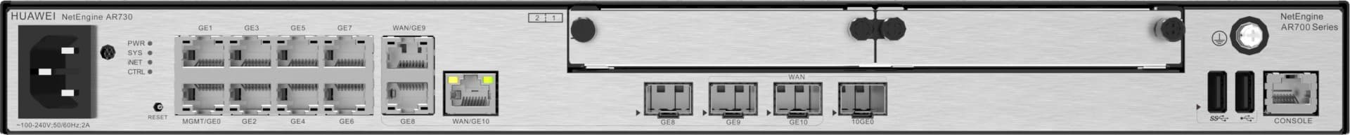 HUAWEI NETENGINE AR730 ROUTER COM FIO GIGABIT ETHERNET #PROMO FIM STOCK#