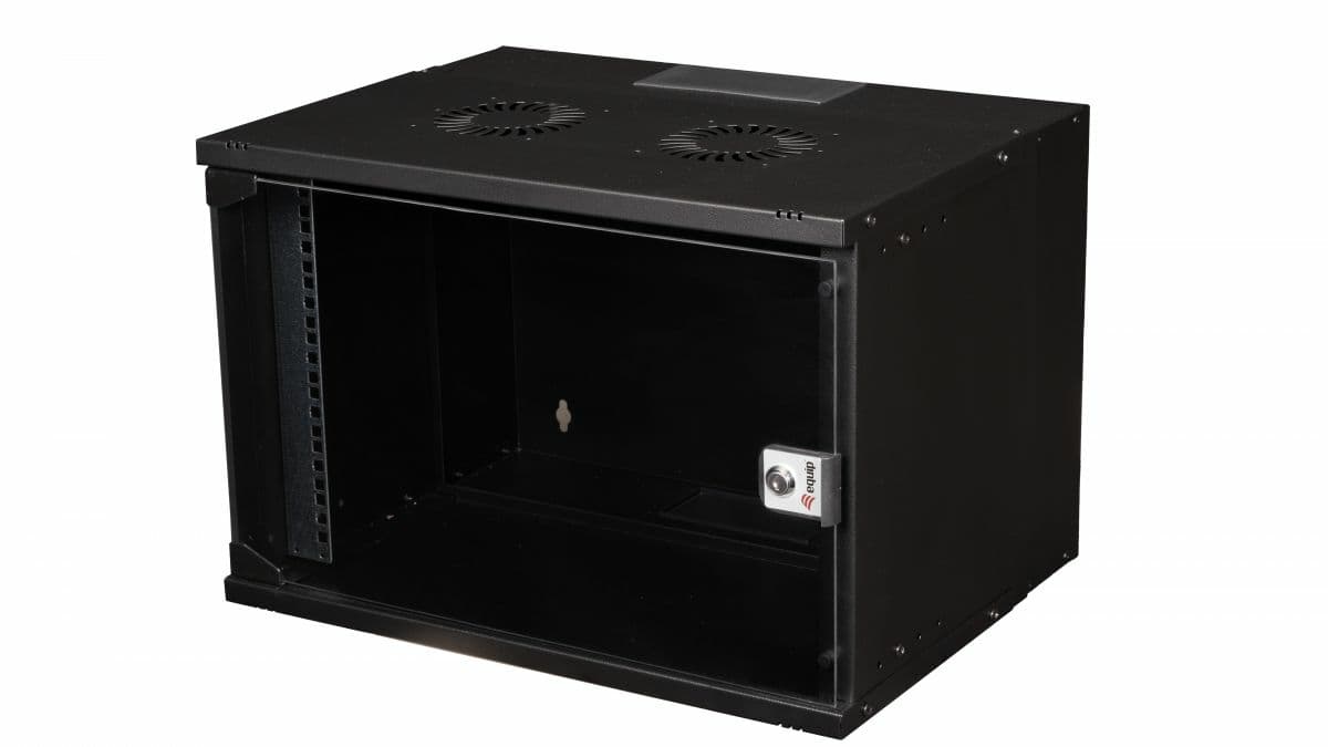 EQUIP ECO BASTIDOR MOUNT 19" 07U 540X400MM RAL7035 BLACK
