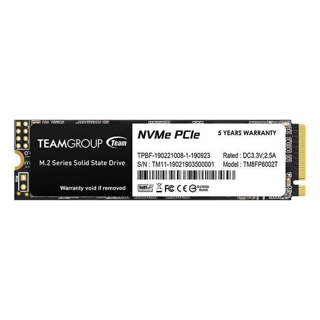 TEAM GROUP SSD MP33 NVME 256GB M.2 PCIE 3.0