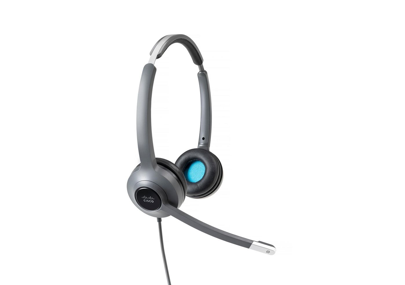 Cisco 522 Wired Dual - Auscultadores - no ouvido - com cabo - macaco de 3,5 mm