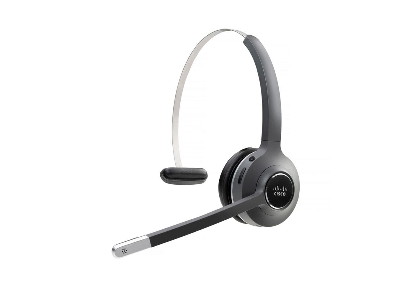Cisco 561 Wireless Single - Auscultadores - no ouvido - convertível - DECT 6.0 - sem fios - com Multibase Station - para Webex Board 55, Board 70, Board 85, Codec Pro - No Radio, Room 55, Room 70, Room Kit Mini
