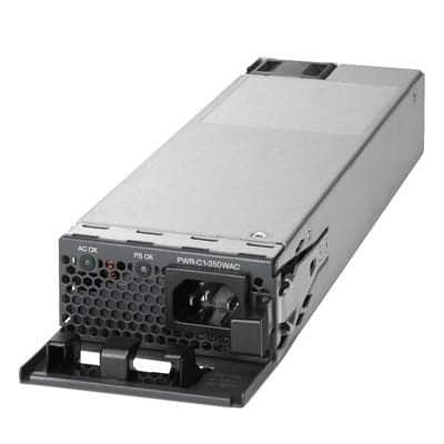 Cisco Config 1 - Suprimento de potência - hot plug/redundante (módulo plug-in) - 80 PLUS Platinum - AC 100-240 V - 350 watt - para Catalyst 9300 (350 watt), 9300L (350 watt)