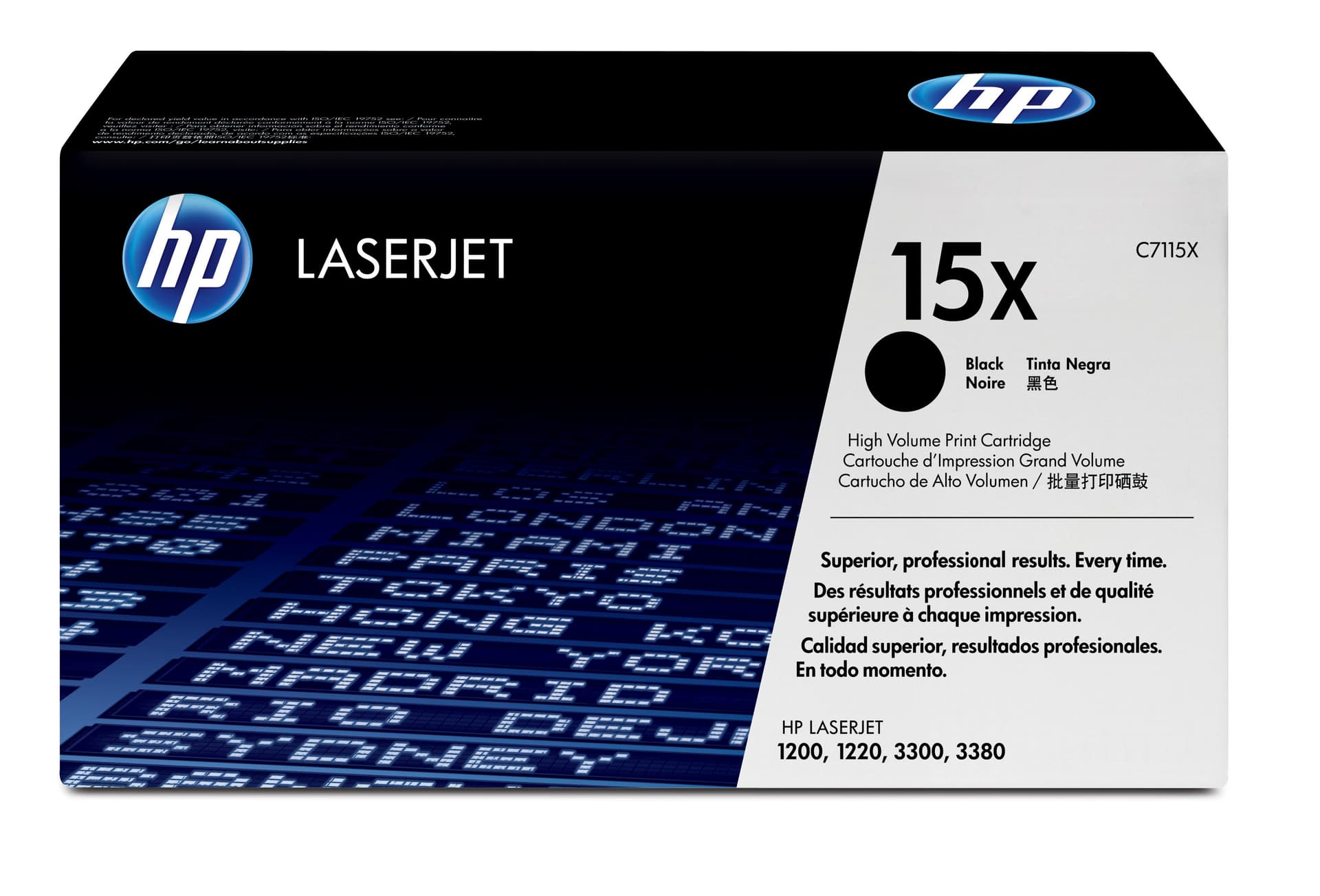 HP 15X original LaserJet Toner cartridge C7115X black high capacity 3.500 pages 1-pack