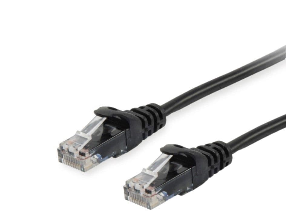 EQUIP CHICOTE CAT6 U/UTP 1.5M BLACK